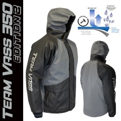 Team Vass 350 Winter Lined Waterproof Jacket Edition 2 - Grey/Black